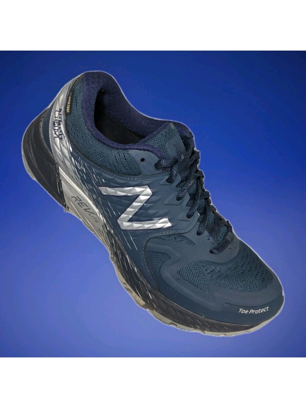 NEW BALANCE SUMMIT Q.O.M. GTX TRAIL RUNNING Gore-Tex Shoes Womens 9 B Men 8 40.5